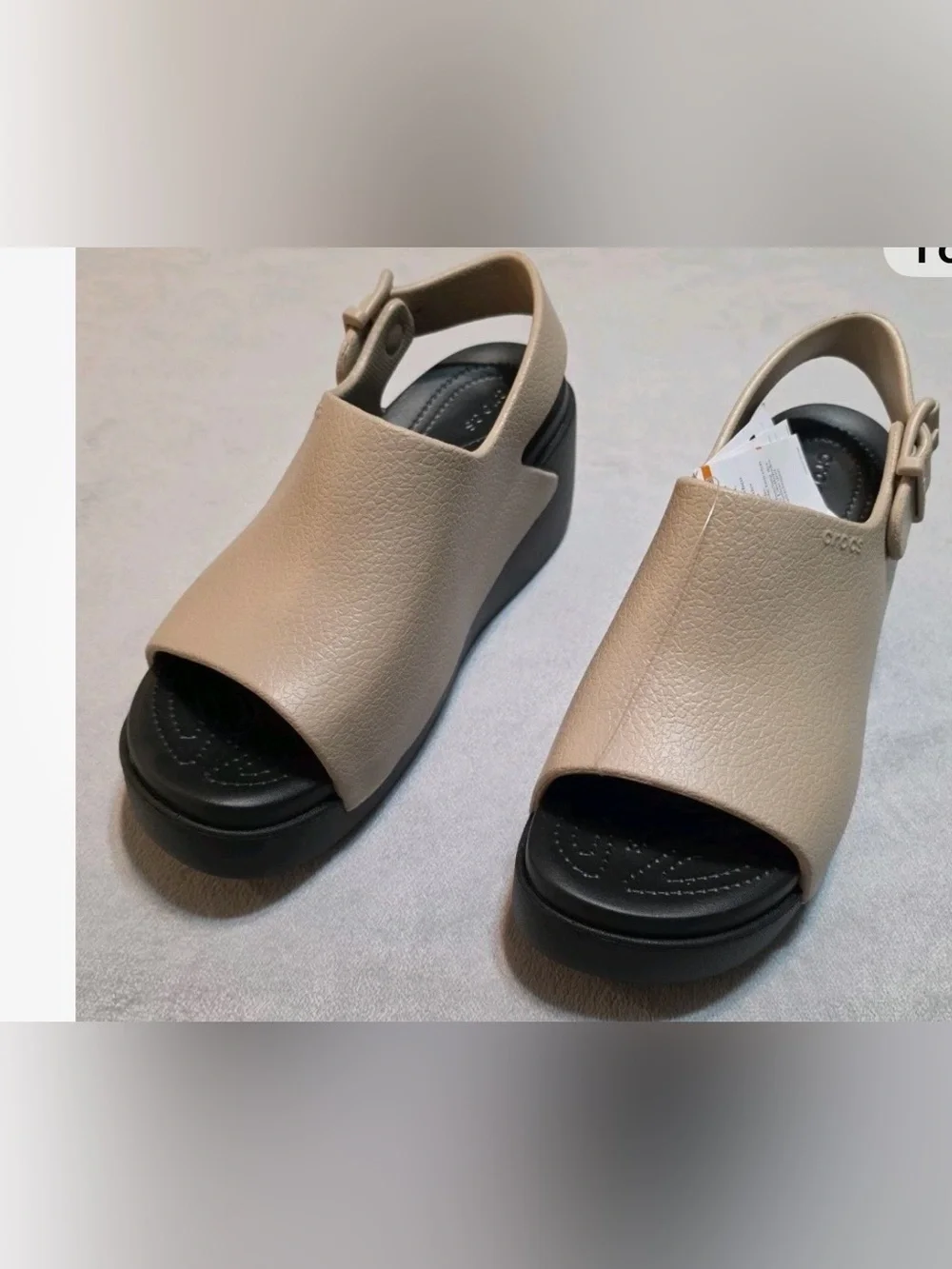 Crocs Dylan Platform Wedges Size 9